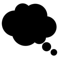 speech bubble, thingking, communication icon