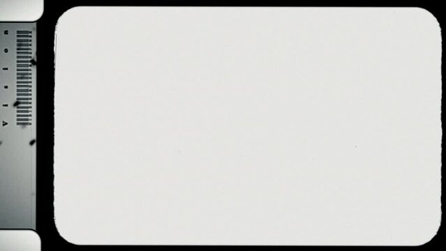 Super 16mm Home Film Reel 4K Video Overlay Background