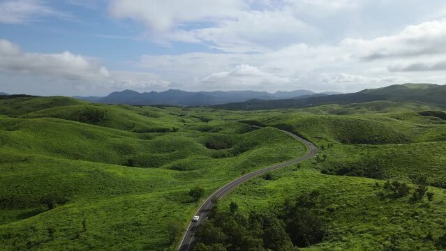 日本の風景・秋吉台、カルスト台地
