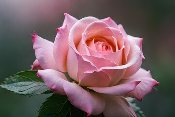 pink rose in garden