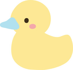 Yellow duck toy Baby shower Nursery birthday  boy