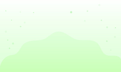 Vector modern white gradient banner with abstract shapes