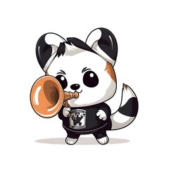 Cute Chibi Cartoon AI Generate Design Illustration