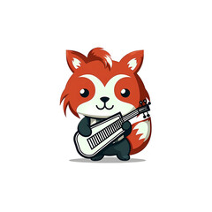 Cute Chibi Cartoon AI Generate Design Illustration