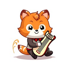 Cute Chibi Cartoon AI Generate Design Illustration