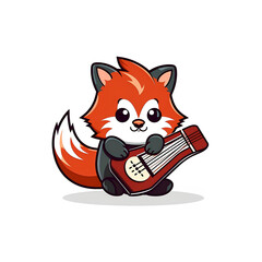 Cute Chibi Cartoon AI Generate Design Illustration