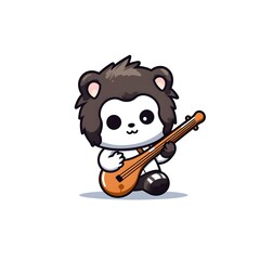 Cute Chibi Cartoon AI Generate Design Illustration