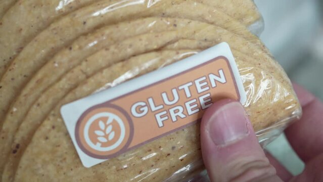Gluten Free Taco Shells Closeup on the Label