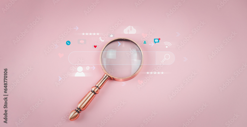 Wall mural search engine optimization, seo, searching high speed internet search engine information, business p