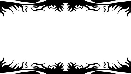 Obraz premium Abstract background illustration with black tones. Perfect for magazine backgrounds, posters, websites, book covers