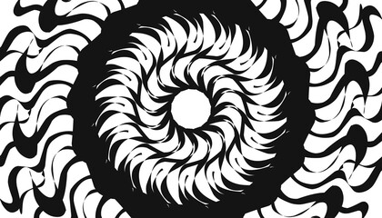 Abstract background illustration with black tones. Perfect for magazine backgrounds, posters, websites, book covers