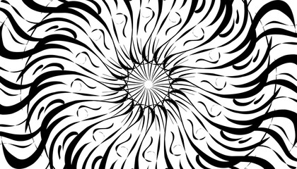 Abstract background illustration with black tones. Perfect for magazine backgrounds, posters, websites, book covers