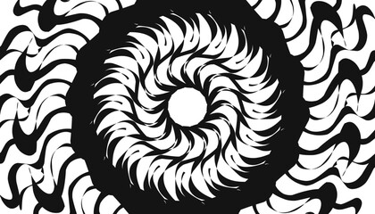 Abstract background illustration with black tones. Perfect for magazine backgrounds, posters, websites, book covers