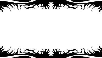 Obraz premium Abstract background illustration with black tones. Perfect for magazine backgrounds, posters, websites, book covers
