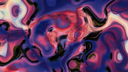 Abstract smoky liquid background. Abstract colorful glowing wavy background. Vd_1243