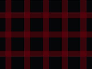 Red and Black Lumberjack Buffalo Plaid.