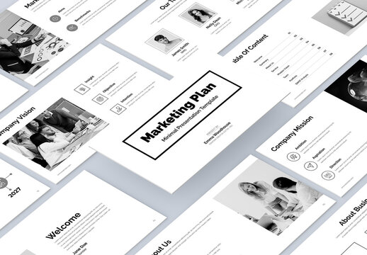 Marketing Plan Presentation Design