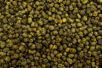 Dried dendrobium background, Chinese traditional herbal medicine