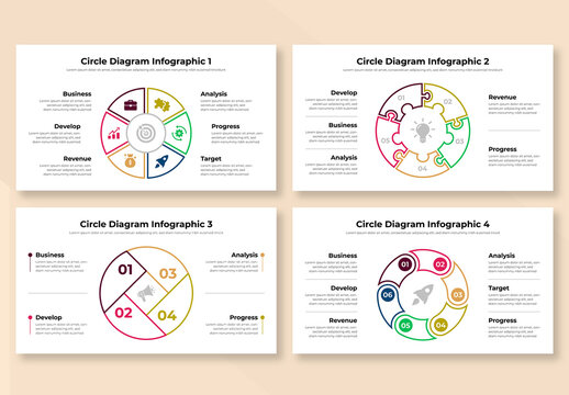 Circle Diagram Infographic Design