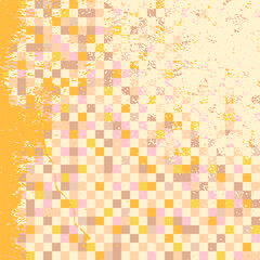 Retro grunge background. Groovy ornament. Retro groovy grunge. Colorful wallpaper. 60s and 70s groovy vintage style. Grunge hipppie wallpaper. Y2k trendy style. Nostalgia for the 70s.