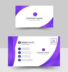 . Creative business card. Corporate business. Business card. 
Business card template. 
