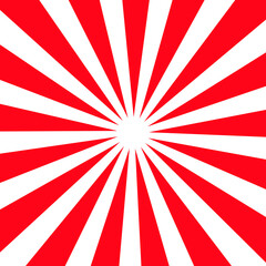 赤い放射線　集中線　1:1