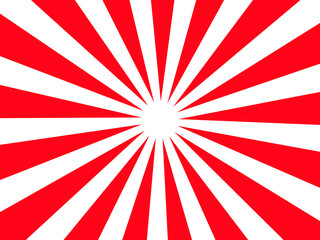 赤い放射線　集中線　4:3