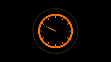 Simple Clock icons in flat style,timer. Business watch