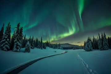 Northern Lights HD wallpaper