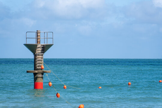 Diving-board in Grandville - France