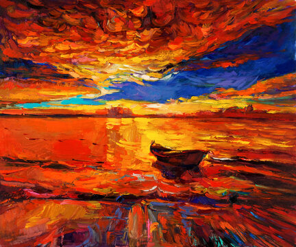 Original oil painting by Ivailo Nikolov