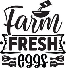 Farm Fresh Eggs Svg