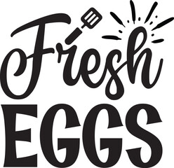 Fresh Eggs Svg