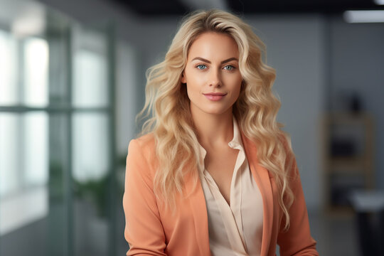 happy business woman, business lady, corporate woman, office lady, business woman, confident woman, adult woman, blonde woman, blonde, woman standing, office woman, pretty woman, female, business port