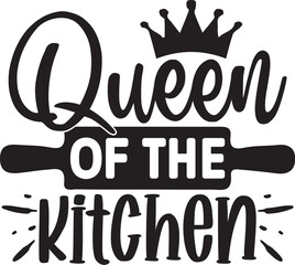 Queen of the Kitchen Svg