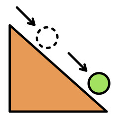 Law of motion Icon