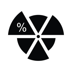 presentation circle icon design for business web and corporate office