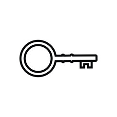unlock key icon