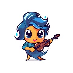 Cute Chibi Animal Cartoon Illustration