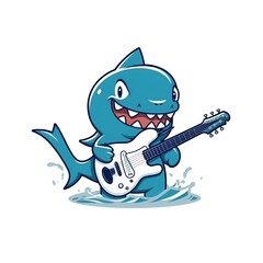 Cute Chibi Animal Cartoon Illustration