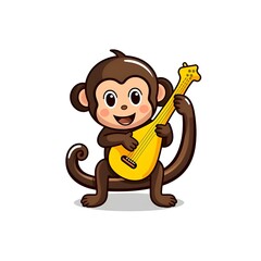 Cute Chibi Animal Cartoon Illustration