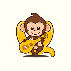 Cute Chibi Animal Cartoon Illustration