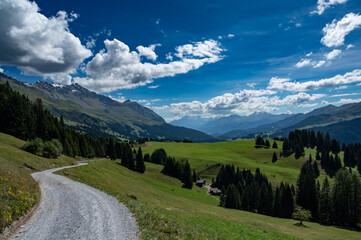 Berglandschaft in Graubünden