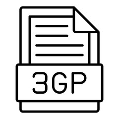 3gp Icon