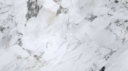 Fototapeta na wymiar Seamless white marble texture background, AI generated