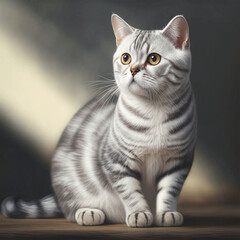 Fototapeta premium portrait of a cat