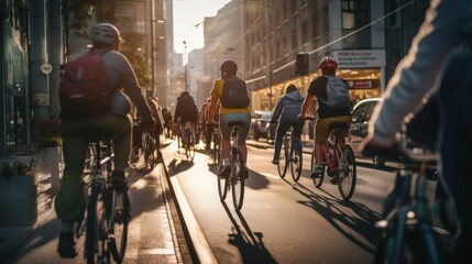 World Car Free Day 22 September allow people to experience streets free of motor traffic. Many people ride bicycles on city street