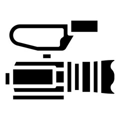 VIDEO CAMRA filled outline icon,linear,outline,graphic,illustration