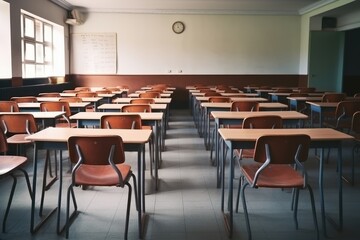 Empty Class. Back to school