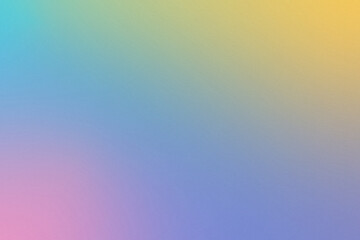 Obraz premium Color gradient grainy background, pastel toned blue illuminated spots on purple, noise texture effect 